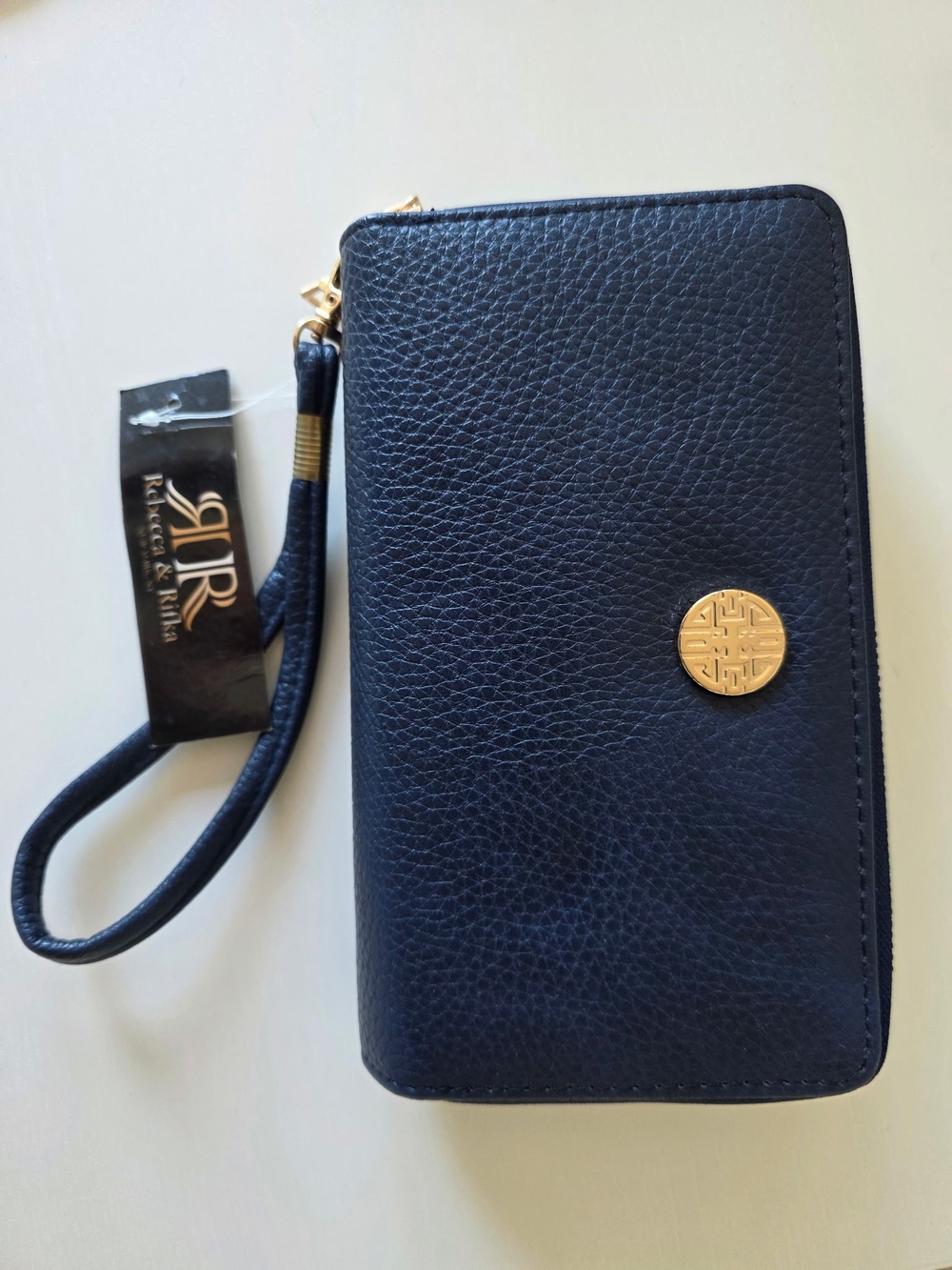 NWT~ Navy Zip-Around Wristlet Wallet